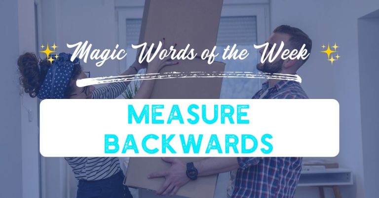 Measure Backwards